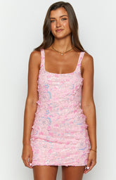 Pixie Pink Mini Dress